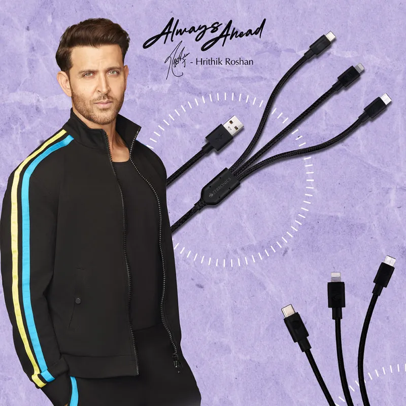 Zebronics Mobile Charging Cable 3 in 1 (ZEB-UMLCC1205) view 4
